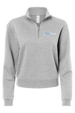 Load image into Gallery viewer, Alternative Women's Eco-Cozy Fleece Mock Neck Quarter-Zip Sweatshirt