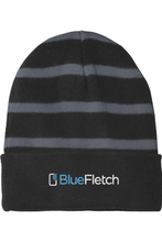 Load image into Gallery viewer, Sport-Tek Striped Beanie with Solid Band