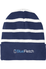 Load image into Gallery viewer, Sport-Tek Striped Beanie with Solid Band