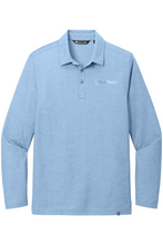 Load image into Gallery viewer, TravisMathew Oceanside Heather Long Sleeve Polo