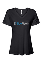 Load image into Gallery viewer, Bella + Canvas Women’s Relaxed Jersey Short Sleeve V-Neck T-Shirt