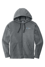 Load image into Gallery viewer, Sport-Tek PosiCharge Tri-Blend Wicking Fleece Full-Zip Hooded Jacket