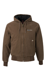 Load image into Gallery viewer, Dri Duck Cheyenne Boulder Cloth Hooded Jacket with Tricot Quilt Lining