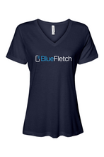 Load image into Gallery viewer, Bella + Canvas Women’s Relaxed Jersey Short Sleeve V-Neck T-Shirt