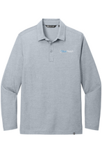 Load image into Gallery viewer, TravisMathew Oceanside Heather Long Sleeve Polo