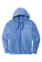 Load image into Gallery viewer, Sport-Tek PosiCharge Tri-Blend Wicking Fleece Full-Zip Hooded Jacket