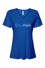 Load image into Gallery viewer, Bella + Canvas Women’s Relaxed Jersey Short Sleeve V-Neck T-Shirt