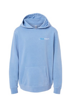 Load image into Gallery viewer, Independent Trading Co. Youth Midweight Pigment-Dyed Hooded Sweatshirt
