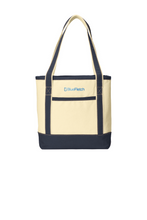 Load image into Gallery viewer, Port Authority Medium Cotton Canvas Boat Tote
