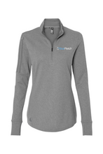 Load image into Gallery viewer, Adidas Women's 3-Stripes Quarter-Zip Sweater
