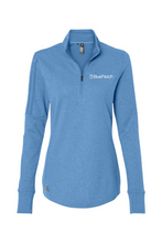 Load image into Gallery viewer, Adidas Women's 3-Stripes Quarter-Zip Sweater
