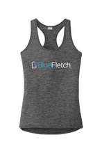 Load image into Gallery viewer, Sport-Tek Ladies PosiCharge Electric Heather Racerback Tank
