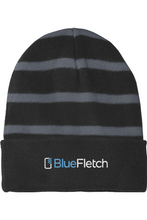 Load image into Gallery viewer, Sport-Tek Striped Beanie with Solid Band
