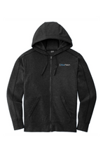 Load image into Gallery viewer, Sport-Tek PosiCharge Tri-Blend Wicking Fleece Full-Zip Hooded Jacket
