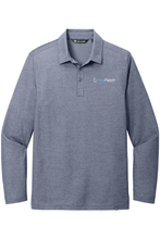 Load image into Gallery viewer, TravisMathew Oceanside Heather Long Sleeve Polo
