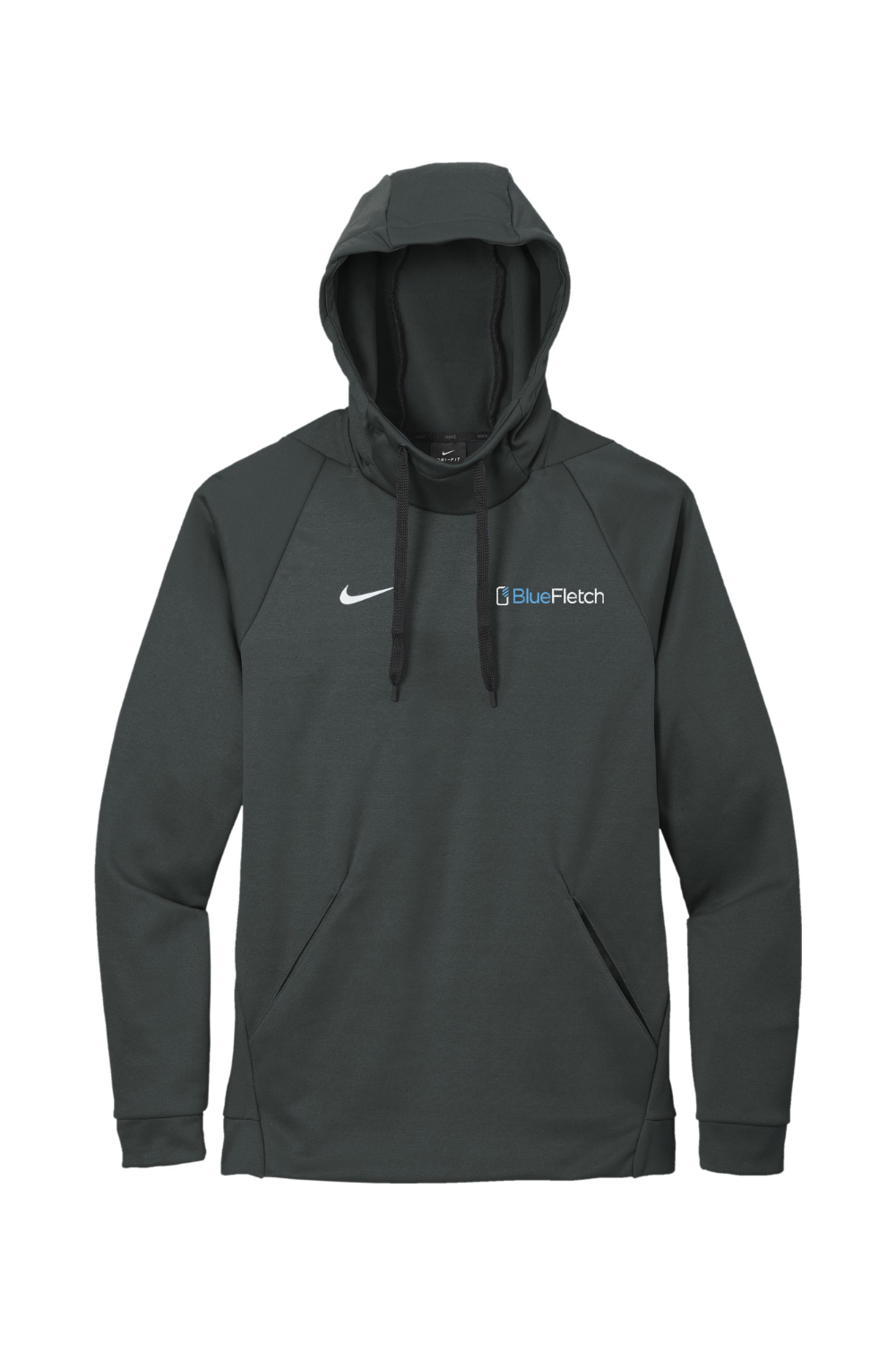nike therma fleece sleeve graphic hoodie