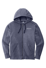 Load image into Gallery viewer, Sport-Tek PosiCharge Tri-Blend Wicking Fleece Full-Zip Hooded Jacket
